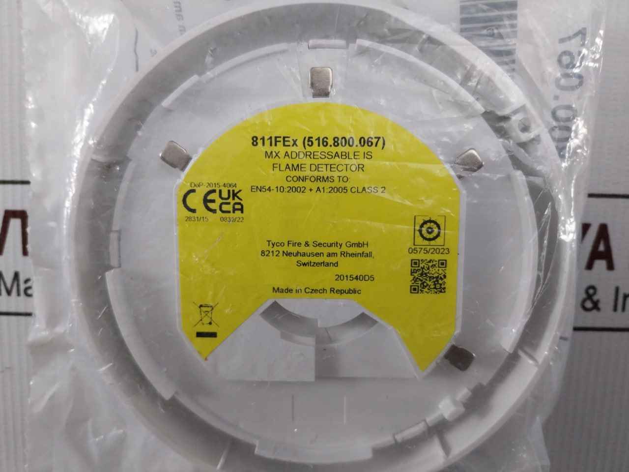 Tyco 811Fex (516.800.067) Mx Addressable Flame Detector Dop-2015-4064