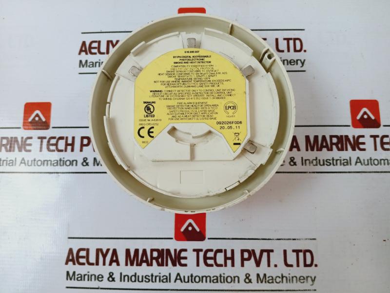 Tyco 811Ph Mix Optical Smoke & Heat Detector 516.800.507
