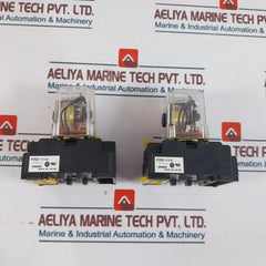 Tyco Electronics Krp-14Dg-24 Relay With Base 24Vdc