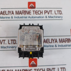 Tyco Electronics Krp-14Dg-24 Relay With Base 24Vdc