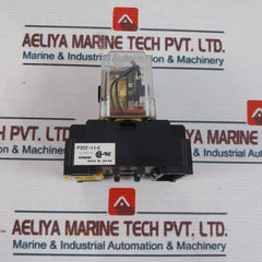 Tyco Electronics Krp-14Dg-24 Relay With Base 24Vdc
