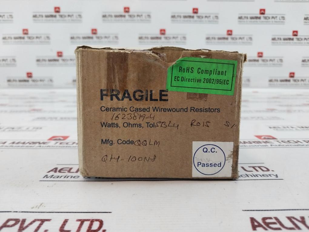 Lot of 99X Tyco Electronics SBL4R015J Ceramic Cased Wirewound Resistors