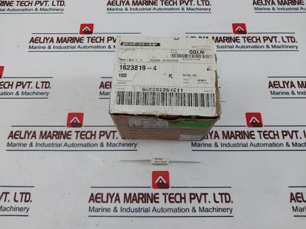 Lot of 99x Tyco Electronics SBL4R015J Ceramic Cased Wirewound Resistor