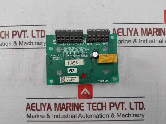 Tyco Epg Rim800 Interface Relay Module Pcb-assy 125-585-609 94V-0