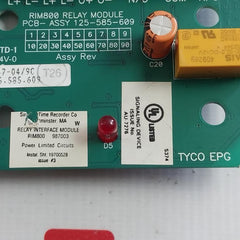 Tyco Epg Rim800 Interface Relay Module Pcb-assy