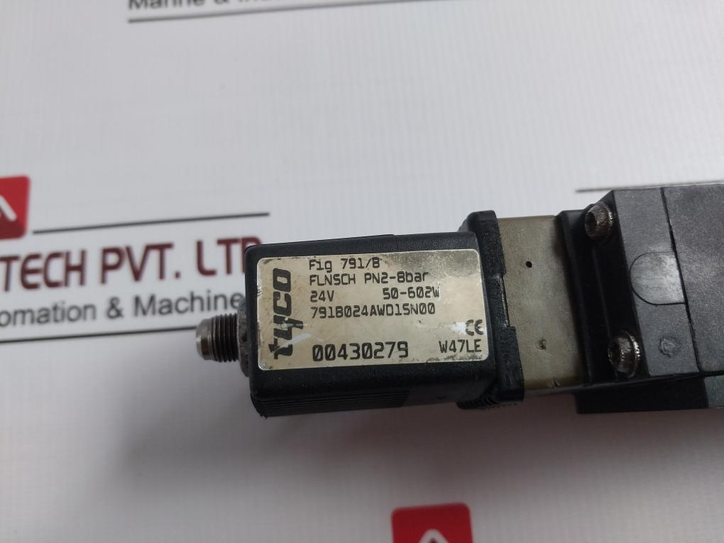 Tyco Fig 791/B Cylinder Solenoid Valve 24V 50-602W W47Le 132403 131603S A 00430279
