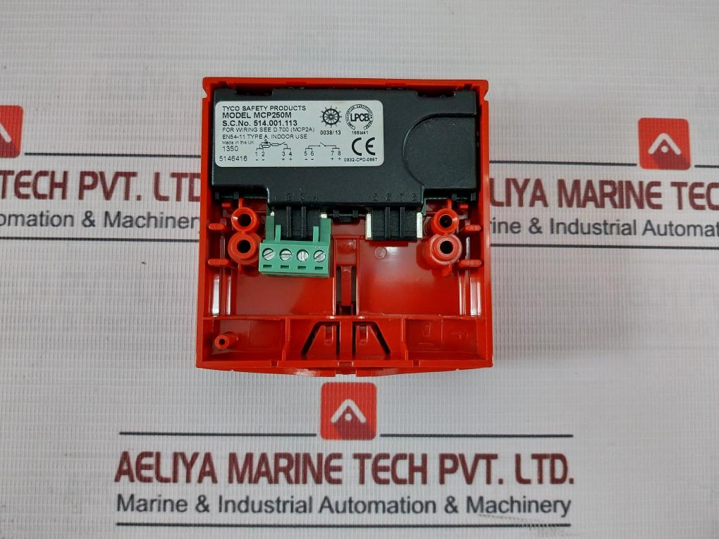 Tyco Mcp250M Marine Call Point With Indicator Type A