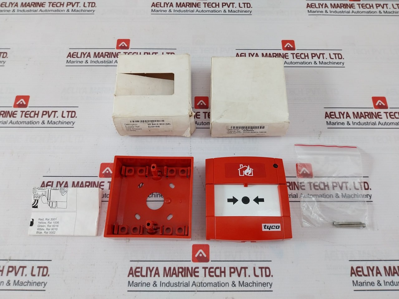 Tyco Mcp250M Marine Call Point With Indicator Type A