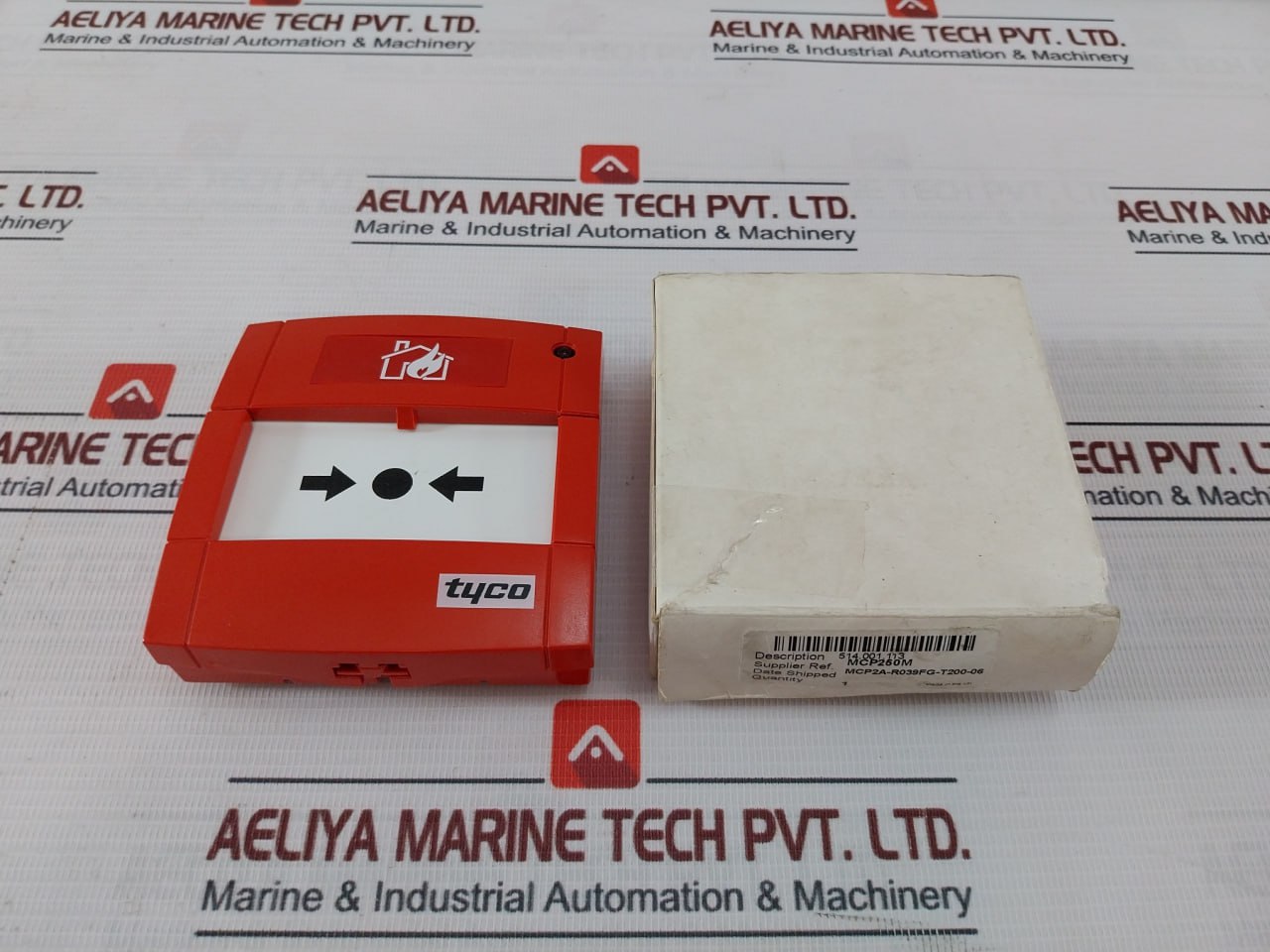 Tyco Mcp250M Marine Call Point With Indicator Type A