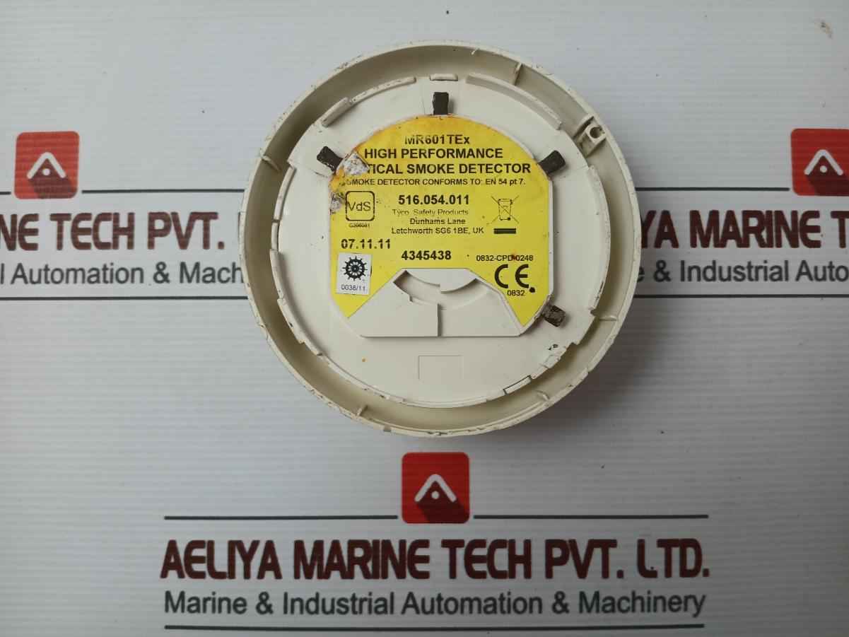 Tyco Optical Smoke Detector Part No: Mr601Tex