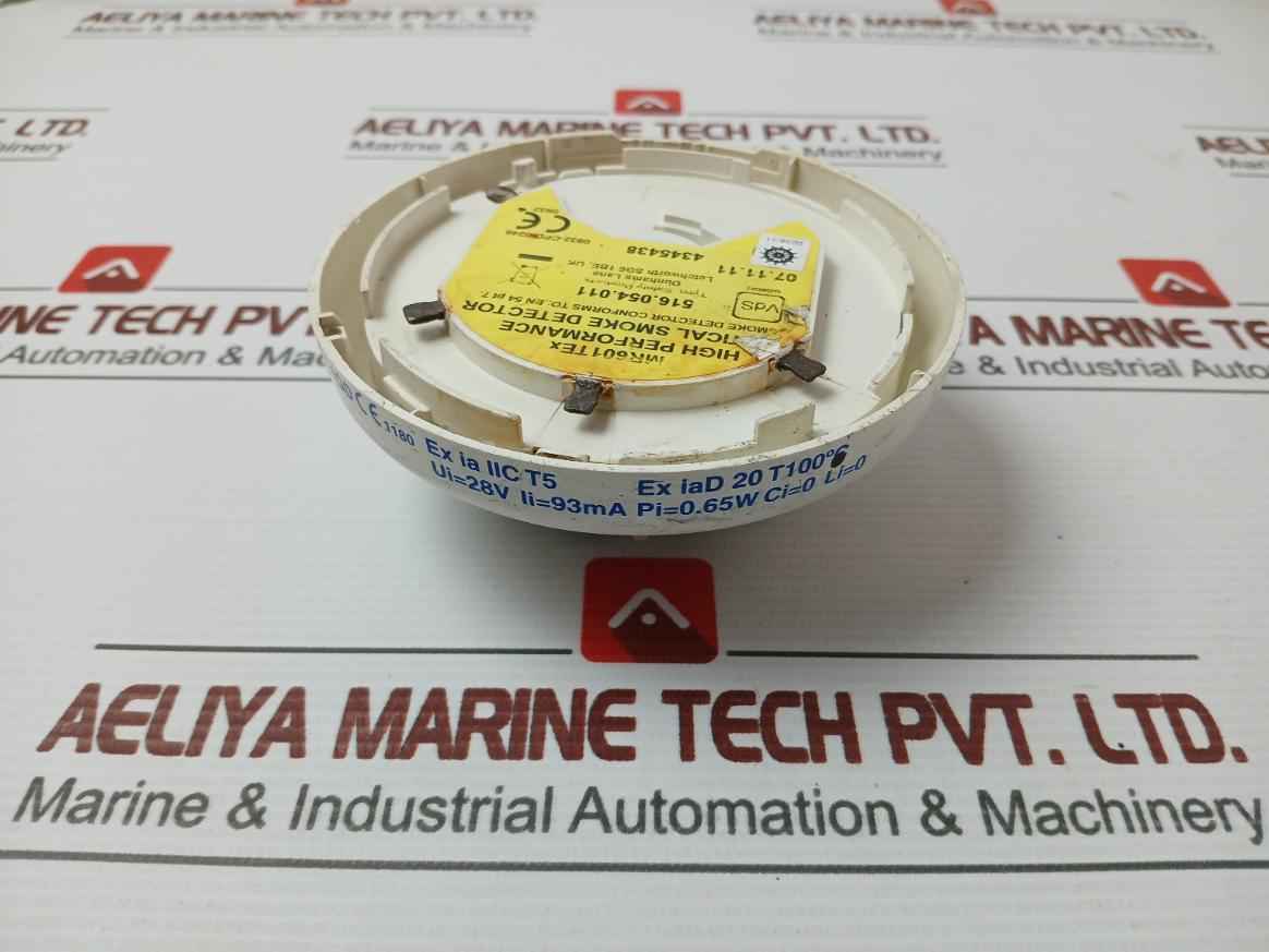 Tyco Optical Smoke Detector Part No: Mr601Tex