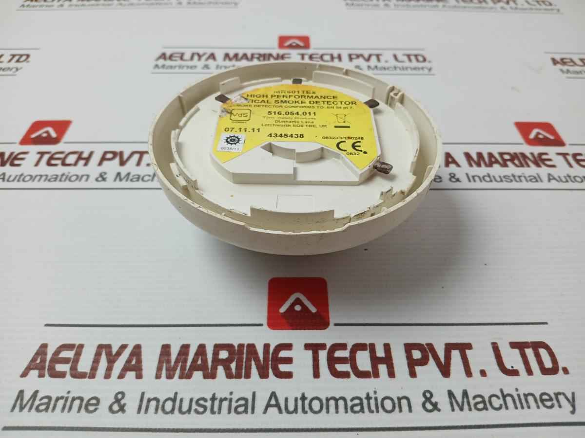 Tyco Optical Smoke Detector Part No: Mr601Tex