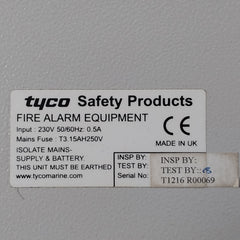Tyco T1216Ra2 Marine Alarm Control Repeater Panel Km95744 230V 50/60Hz