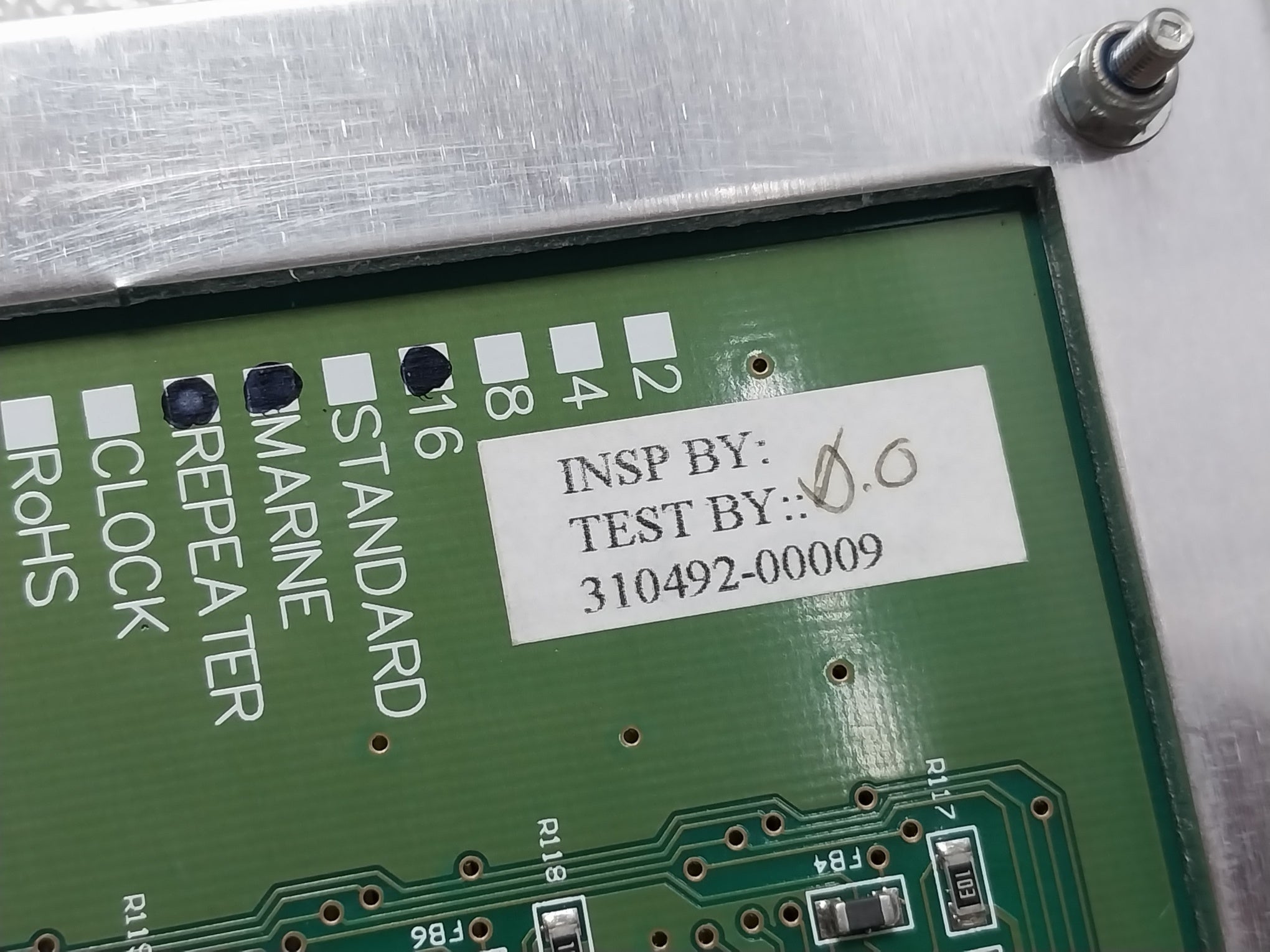 Tyco T1216Ra2 Marine Alarm Control Repeater Panel Km95744 230V 50/60Hz