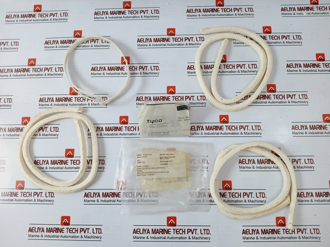 Tyco Valves & Controls 2018380 Gland Packing Kit For 250-600Mm Knife G ...