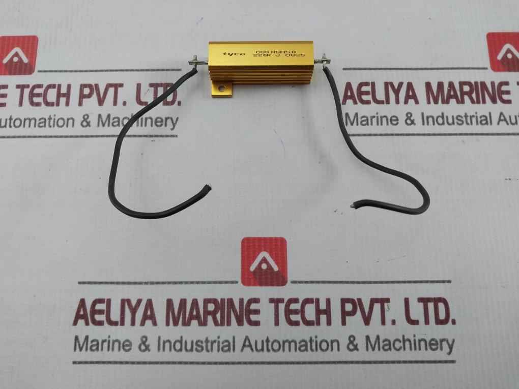 Tyco Cgs Hsa50 Wire Wound Power Resistor Used