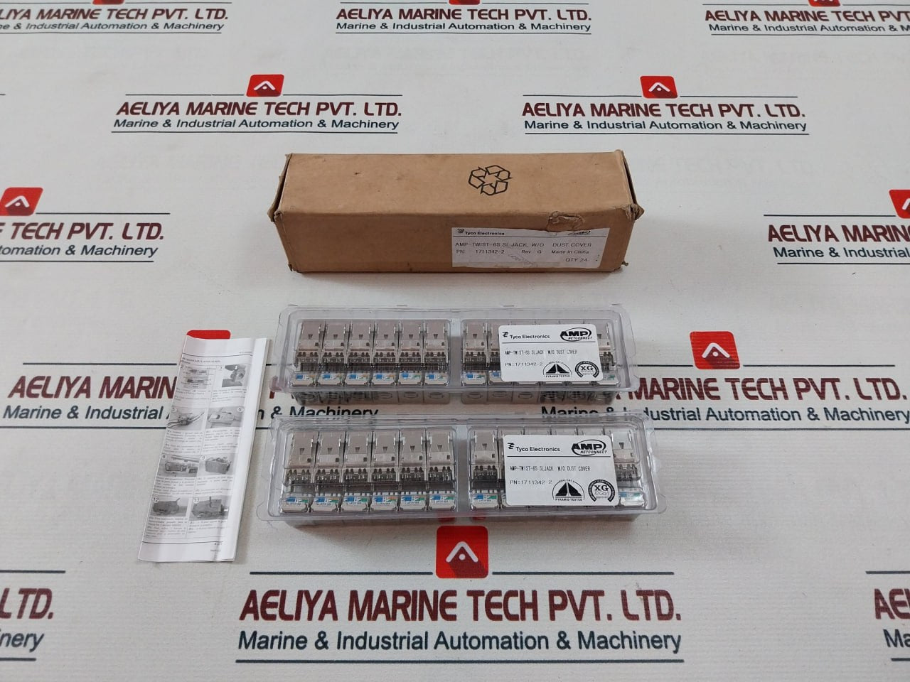 Tyco Electronics 1711342-2 Connector W/O Dust Cover Amp-twist-6S