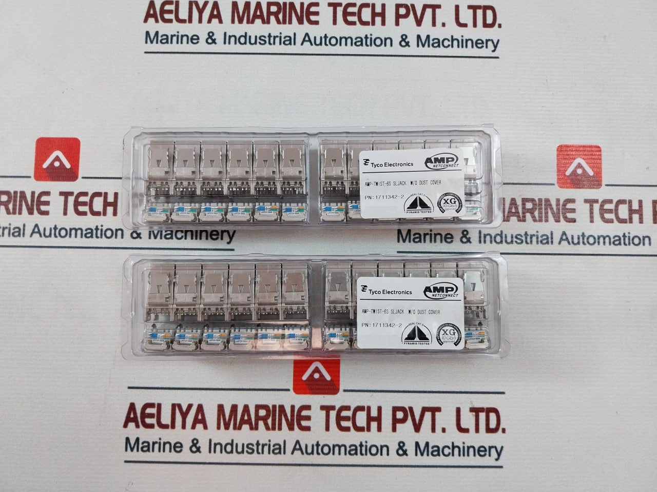 Tyco Electronics 1711342-2 Connector W/O Dust Cover Amp-twist-6S