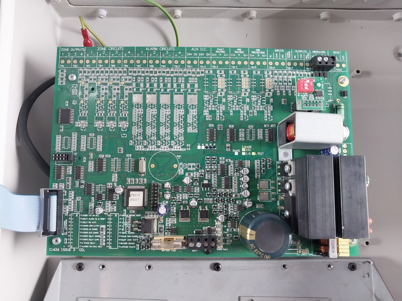 Tyco T1216Ra2 Marine Alarm Control Repeater Panel Km95744 230V 50/60Hz