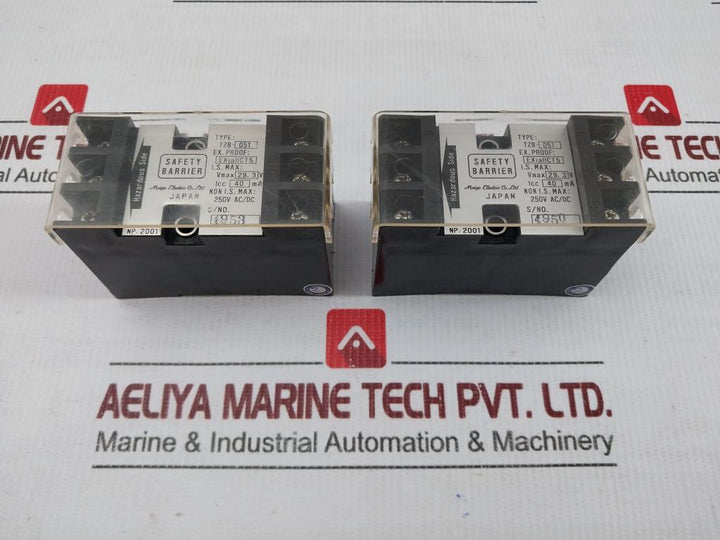 Tzb-051 Meiyo Electric Vmax-29.3V Icc-40Ma Safety Barrier Non I.S. Max-250Vac/Dc