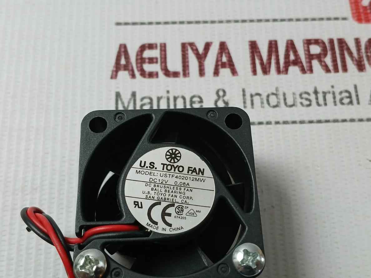 U.s. Toyo Fan Ustf402012mw Dc Brushless Cooling Fan 12v 0.08a