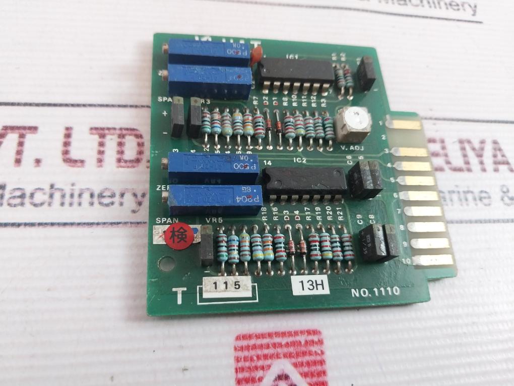 Uzushio Uat 1110 Printed Circuit Board T115
