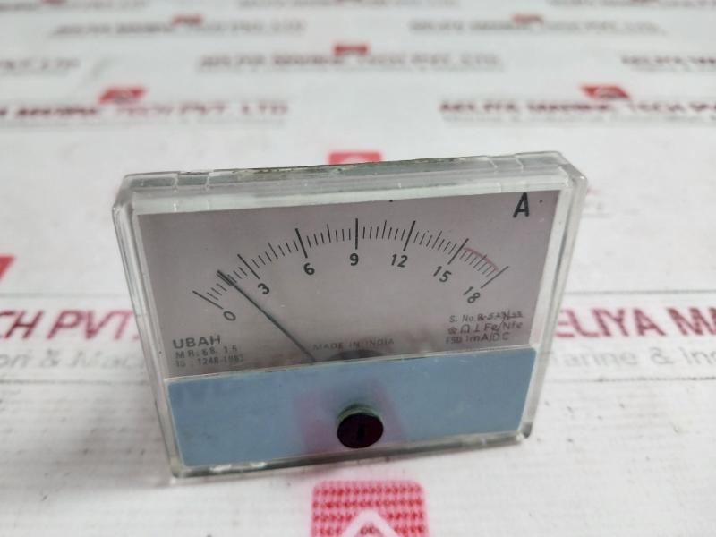 Ubah 0-18A Fe/Nfe Voltmeter 1248-1983