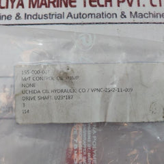 Uchida Oil Hydraulic Drive Shaft