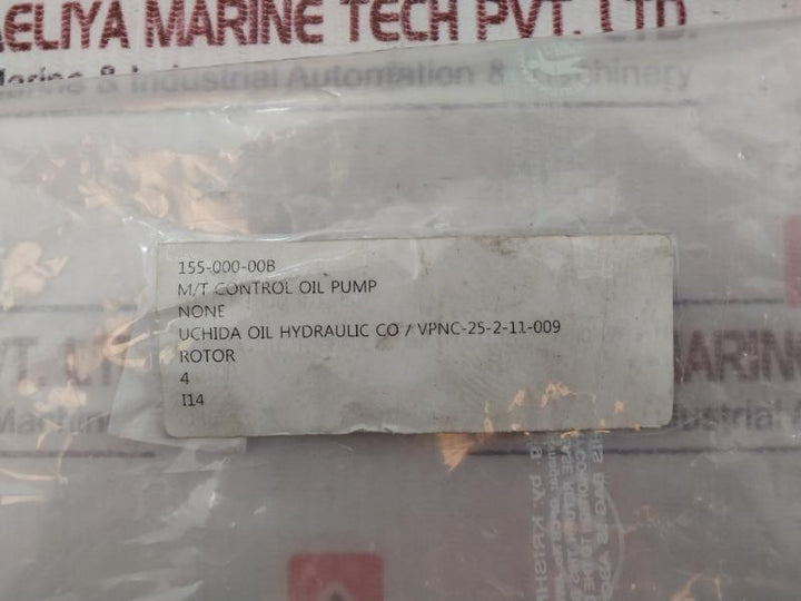 Uchida Oil Hydraulic Vpnc-25-2-11-009 Rotor Set For Pump
