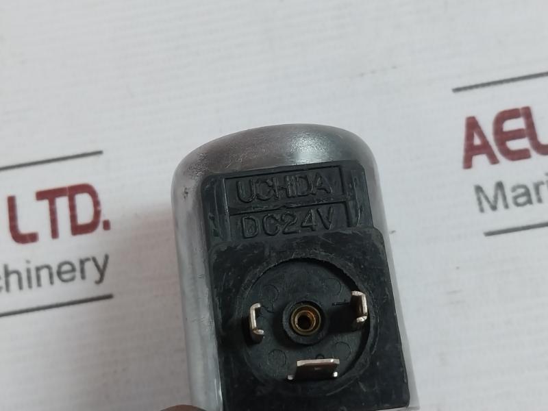 Uchida Solenoid Coil Hydraulic Valve Dc24V