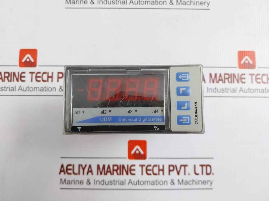 Udm-universal Digital Meter 50-60Hz 18-60V Carlo Gavazzi Bd35