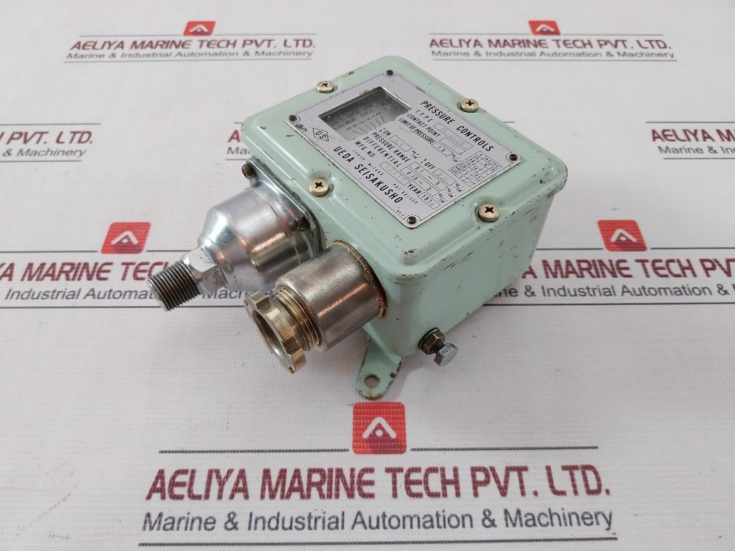 Ueda Seisakusho Pl-650W Pressure Control Switch 2Ab 0.1-5 Kg/Cm2