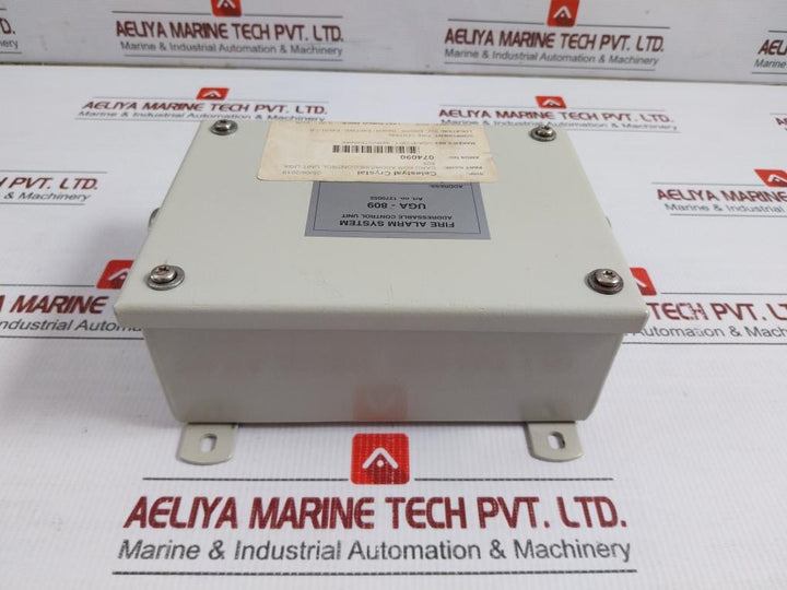 Uga-809 Servoteknikk Fire Alarm Addressable Control Unit
