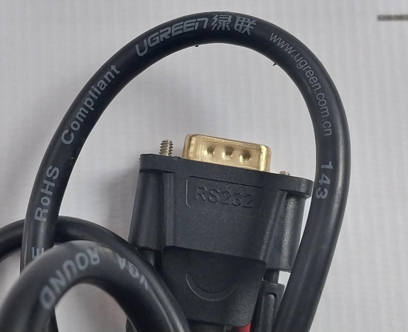Ugreen 143 Vga Round Cable 1.5 Meter