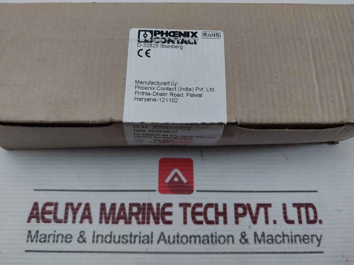Uk2,5B-e Din Rail Terminal Block Phoenix Contact ( 1 Box = 50 Pcs)