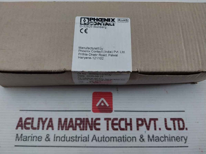 Uk2,5B-e Din Rail Terminal Block Phoenix Contact ( 1 Box = 50 Pcs)