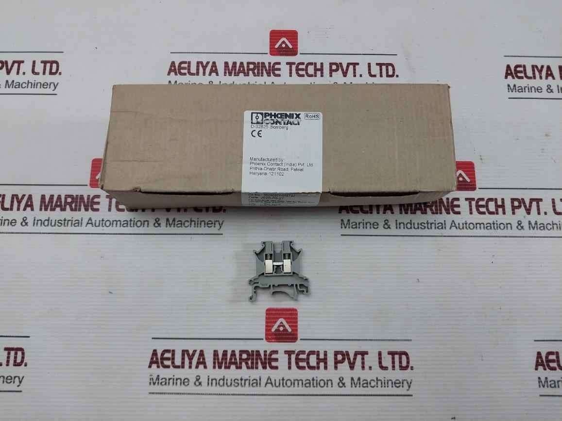 Uk2,5B-e Din Rail Terminal Block Phoenix Contact ( 1 Box = 50 Pcs)