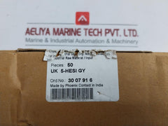 Uk 5-hesi Gy Fuse Modular Terminal Block Phoenix Contact (1 Box = 50 Pcs)