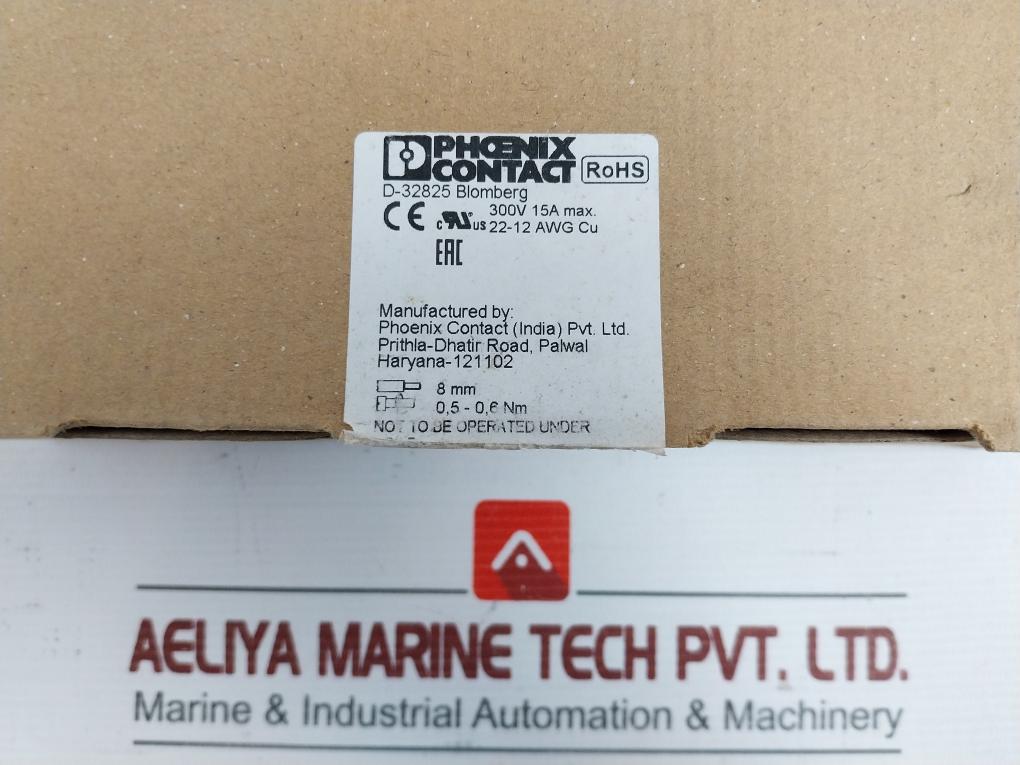 Uk 5-mtk-p/P Disconnect Terminal Block Phoenix Contact (1 Box = 50 Pcs)