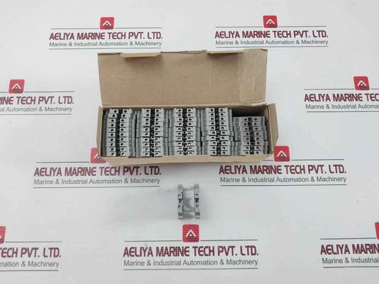 Uk5N-e Din Rail Terminal Block 600V 30A Max Phoenix Contact (1 Box = 50 Pcs)