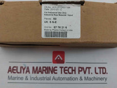Uk5N-e Din Rail Terminal Block 600V 30A Max Phoenix Contact (1 Box = 50 Pcs)