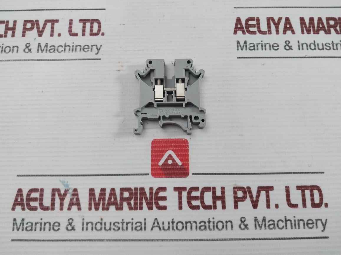 Uk5N-e Din Rail Terminal Block 600V 30A Max Phoenix Contact (1 Box = 50 Pcs)