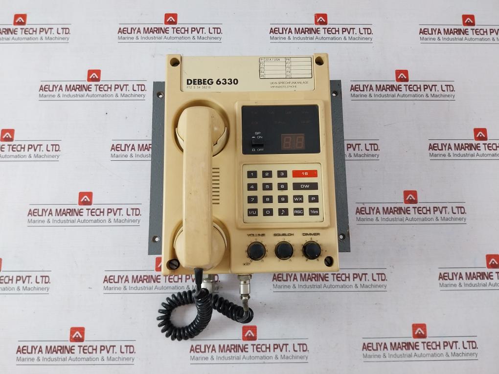 Debeg 6330 Vhf-radiotelephone 24V-/Dc 8545P00375-b