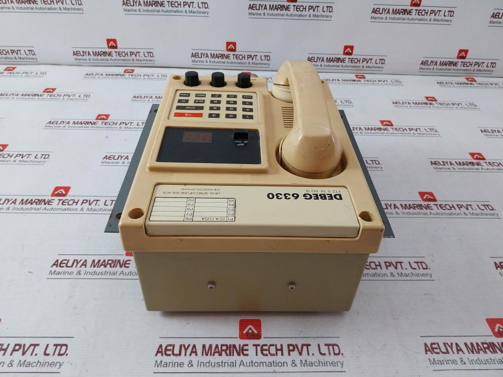 Debeg 6330 Vhf-radiotelephone 24V-/Dc 8545P00375-b