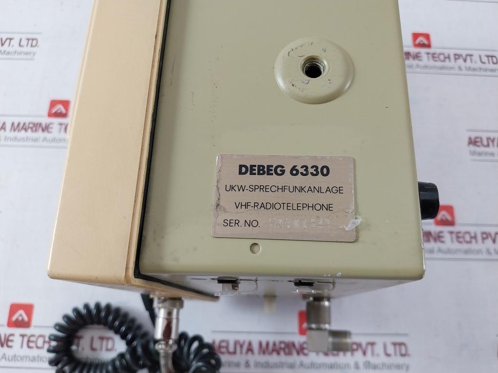Debeg 6330 Vhf-radiotelephone 24V-/Dc 8545P00375-b