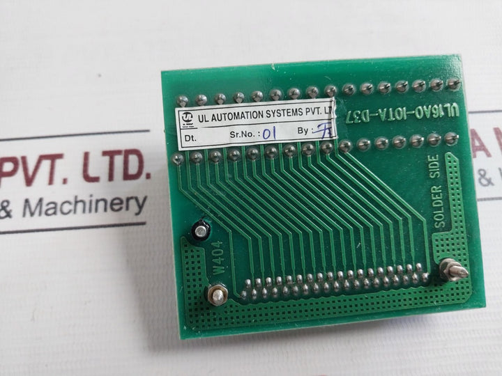 Ul Automation Systems Ul16Ao-iota-d37 Male Connector Terminal Block