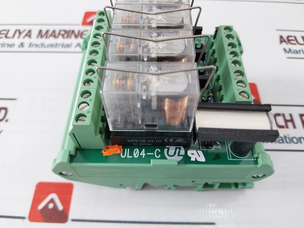 Ul Automation Ul04-c Relay Module 4 Channel Pc24D04-cob