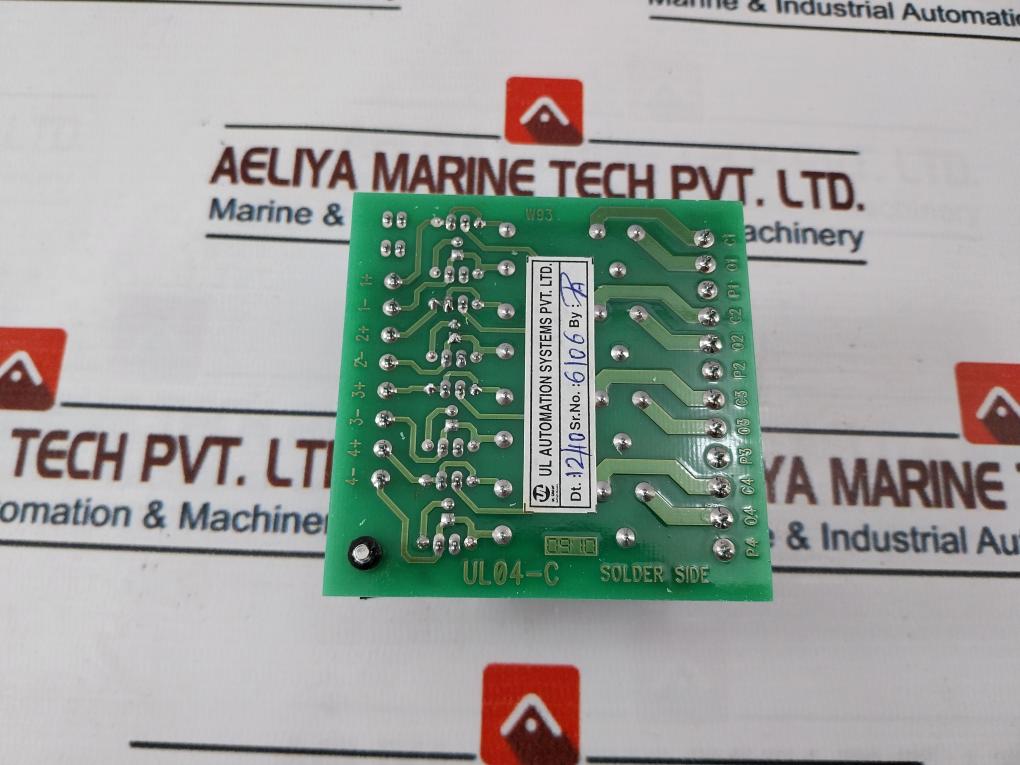 Ul Automation Ul04-c Relay Module 4 Channel Pc24D04-cob