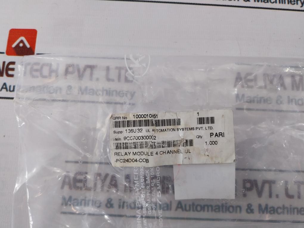 Ul Automation Ul04-c Relay Module 4 Channel Pc24D04-cob