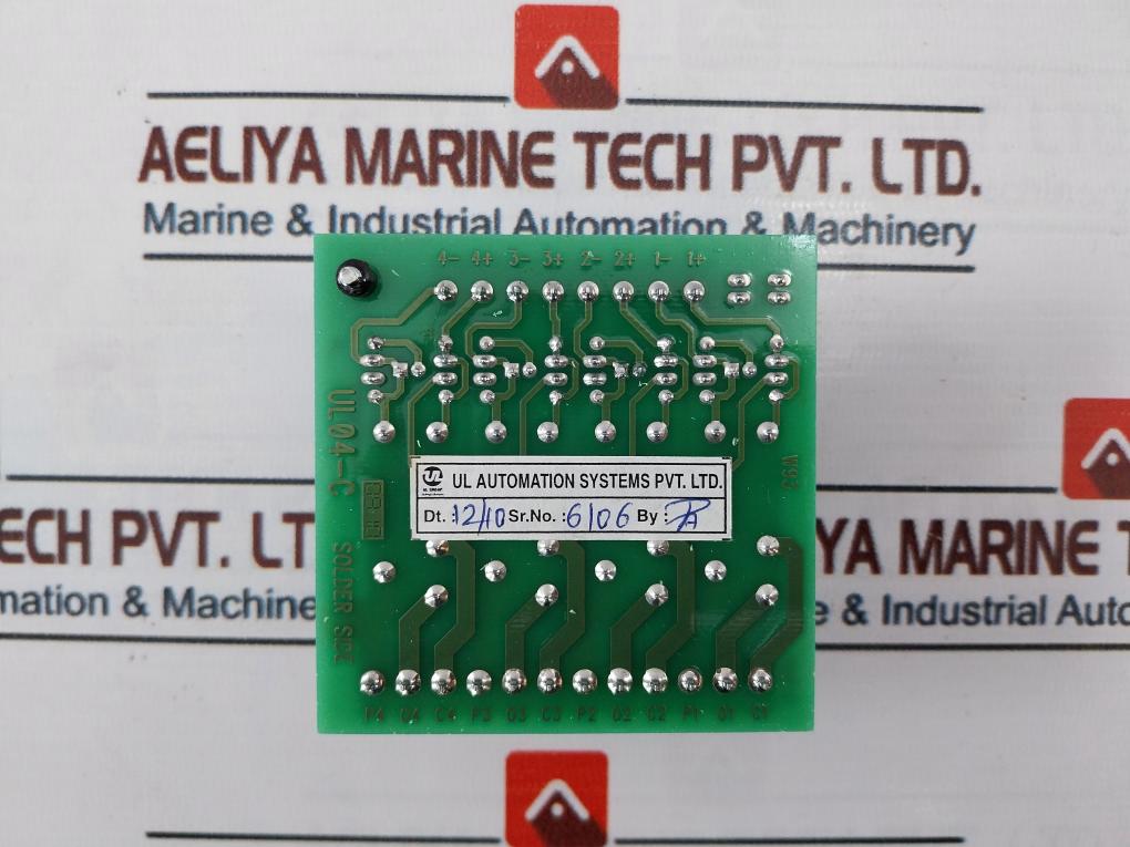 Ul Automation Ul04-c Relay Module 4 Channel Pc24D04-cob